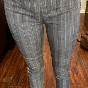 Rag and Bone Cotton Blend Plaid "Simone" Crop Pants Size 0